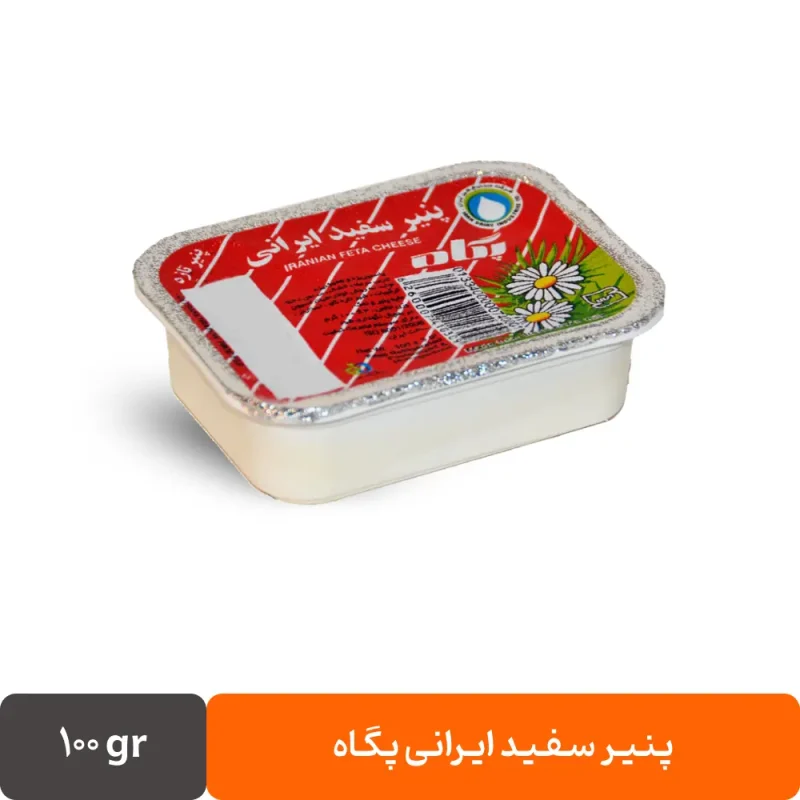 پنیر سفید ایرانی پگاه - ۱۰۰ گرم